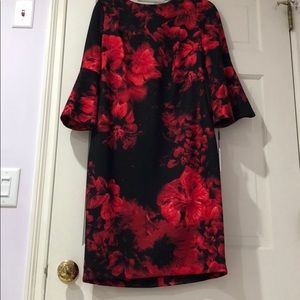Calvin Klein Women’s Red/Black Dress